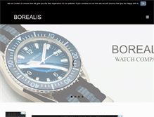 Tablet Screenshot of borealiswatch.com